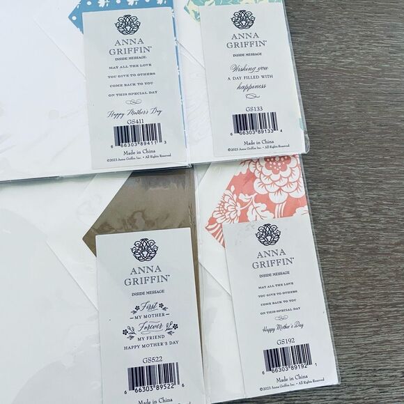 Mother’s Day Anna Griffin Vintage Floral Greeting Cards Lot - Picture 6 of 6